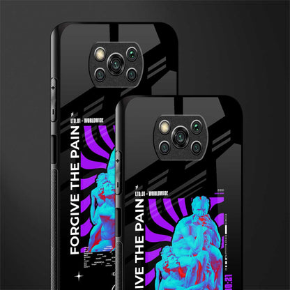 forgive the pain glass case for poco x3 pro image-2