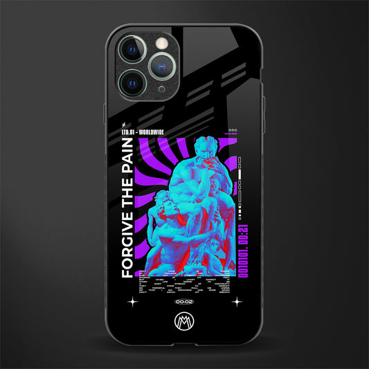 forgive the pain glass case for iphone 11 pro image