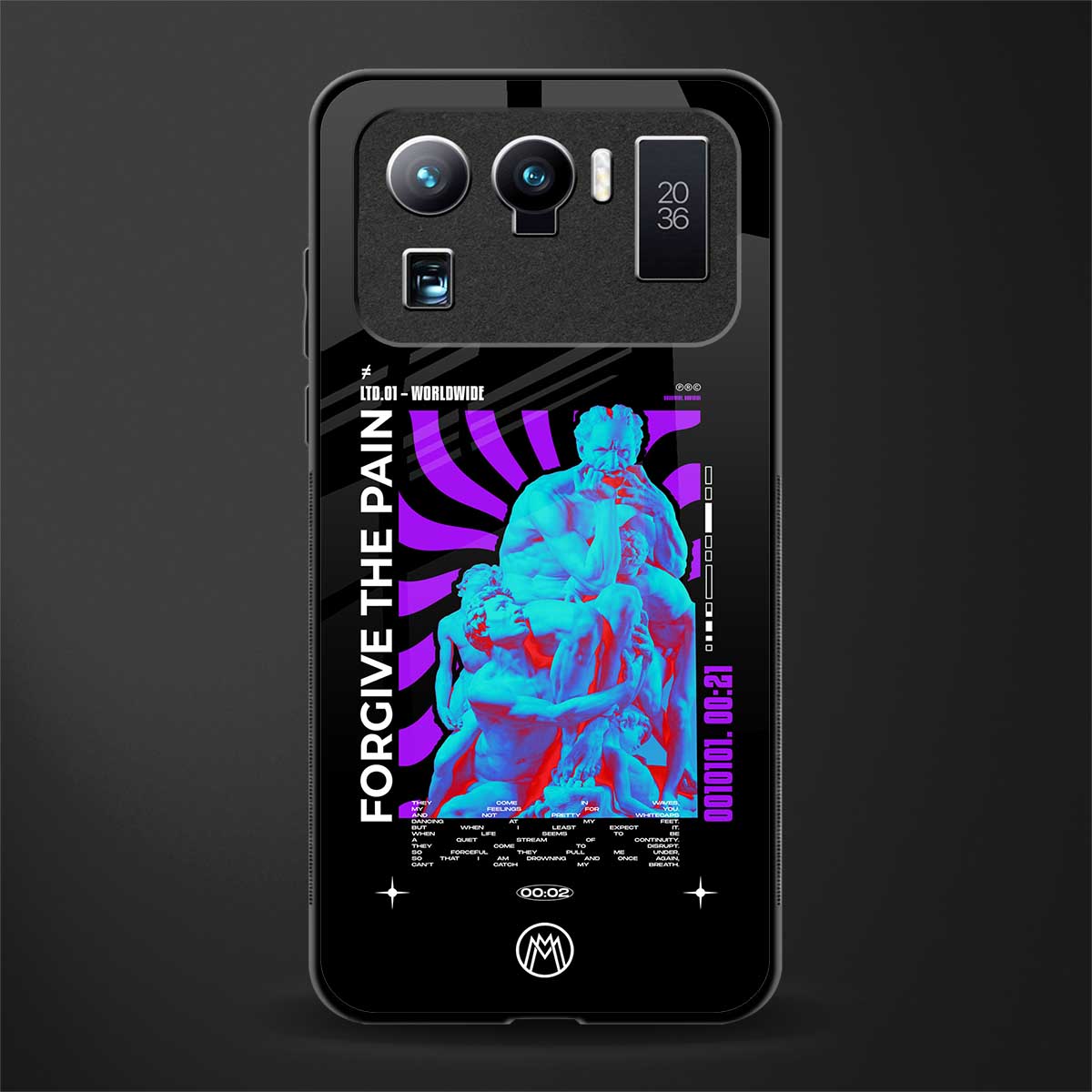 forgive the pain glass case for mi 11 ultra 5g image