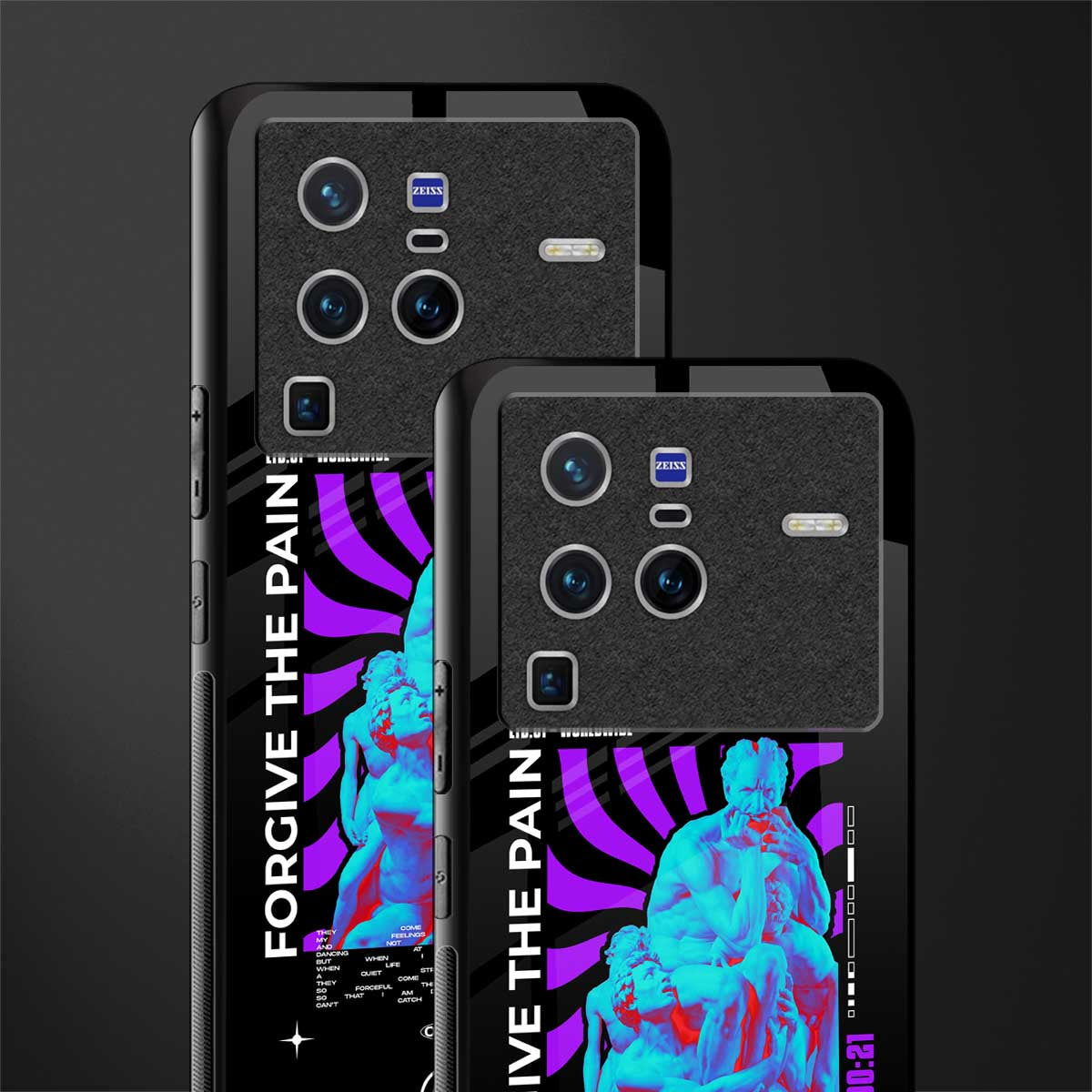 forgive the pain glass case for vivo x80 pro 5g image-2