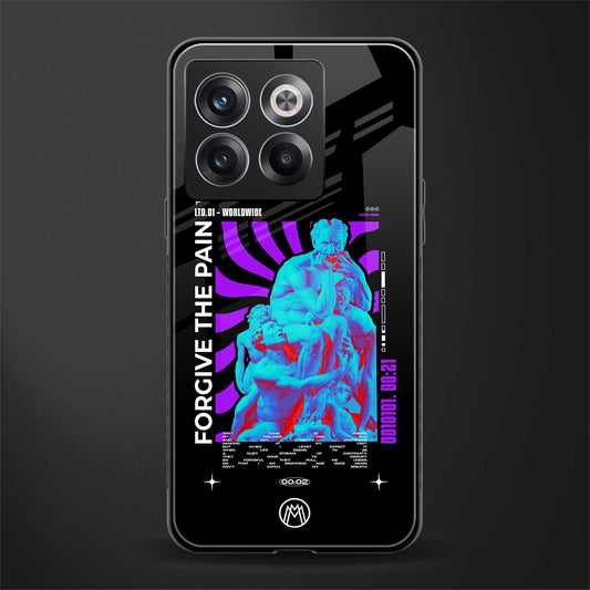 forgive the pain back phone cover | glass case for oneplus 10t