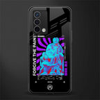 forgive the pain back phone cover | glass case for oppo a74 4g