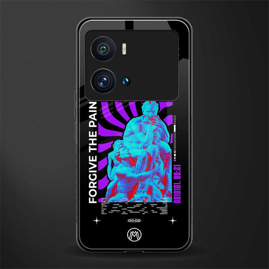 forgive the pain back phone cover | glass case for iQOO 9 Pro