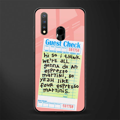 four espresso martinis glass case for vivo y19 image