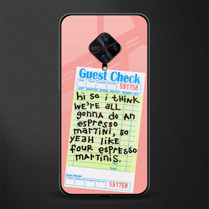 four espresso martinis glass case for vivo s1 pro image