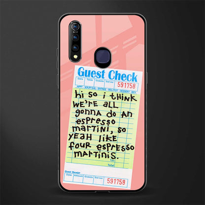 four espresso martinis glass case for vivo z1 pro image