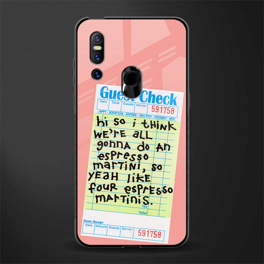 four espresso martinis glass case for vivo v15 image