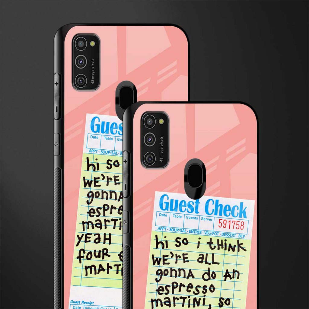 four espresso martinis glass case for samsung galaxy m30s image-2
