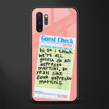 four espresso martinis glass case for samsung galaxy note 10 plus image