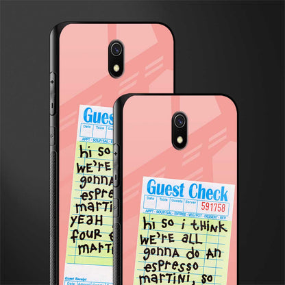 four espresso martinis glass case for redmi 8a image-2