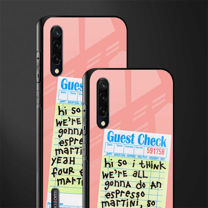 four espresso martinis glass case for mi a3 redmi a3 image-2