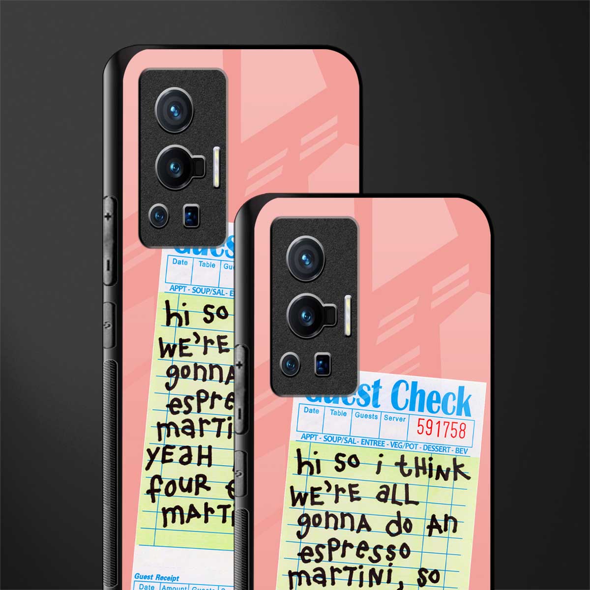 four espresso martinis glass case for vivo x70 pro image-2