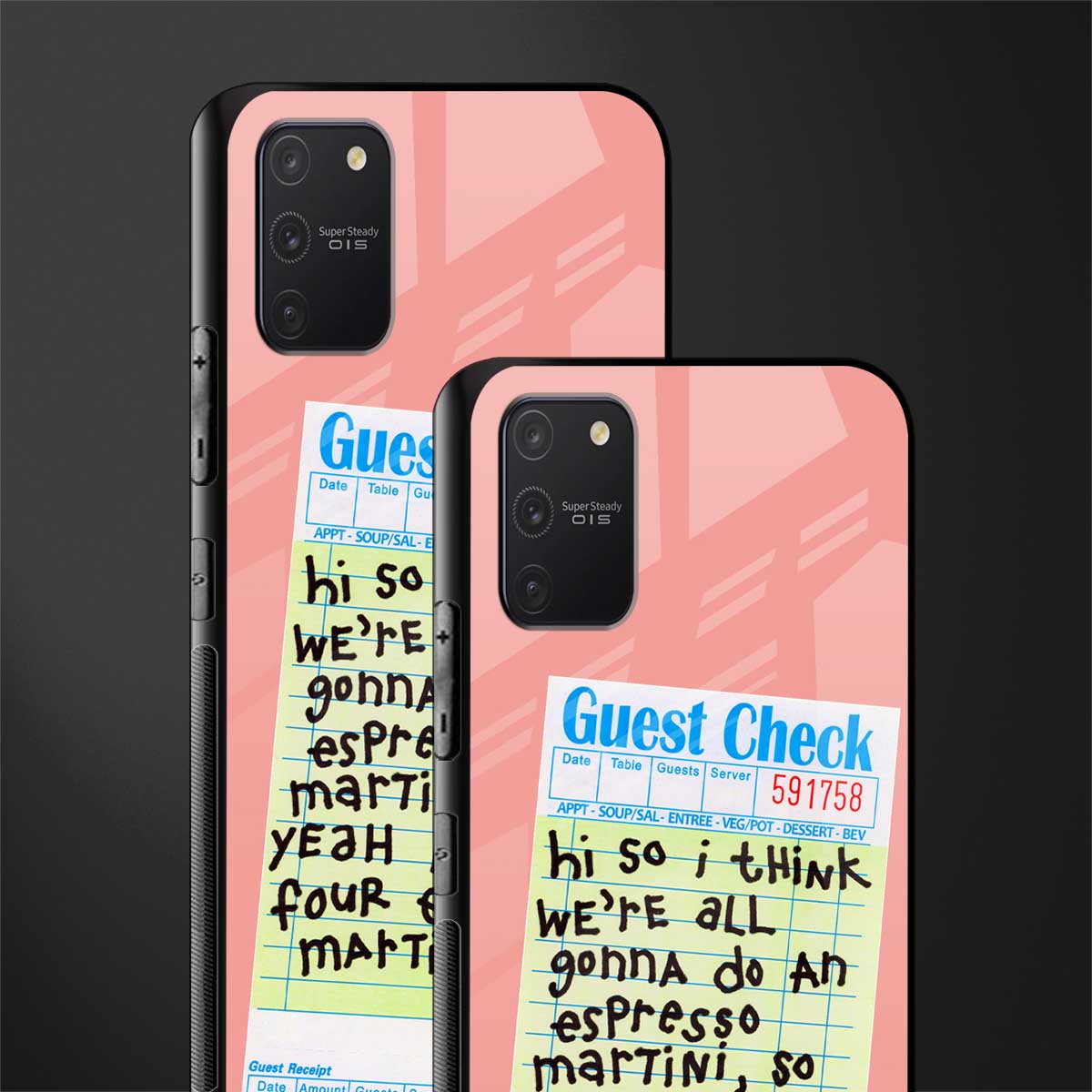 four espresso martinis glass case for samsung galaxy s10 lite image-2