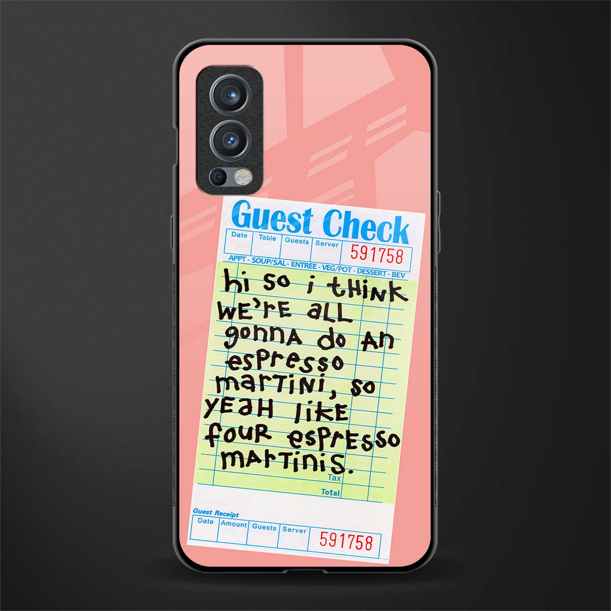 four espresso martinis glass case for oneplus nord 2 5g image