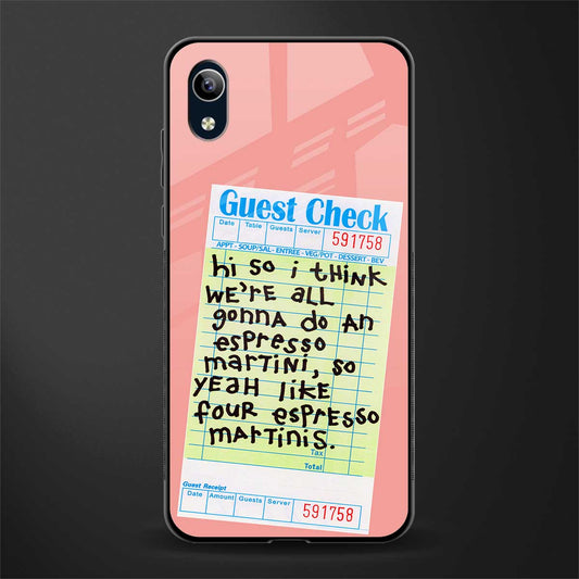 four espresso martinis glass case for vivo y1s without fingerprint image