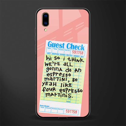 four espresso martinis glass case for vivo v11 pro image