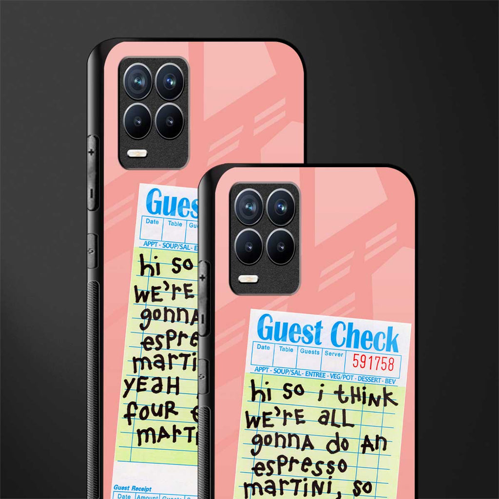 four espresso martinis glass case for realme 8 4g image-2