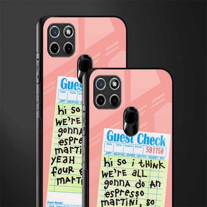 four espresso martinis glass case for realme c21 image-2