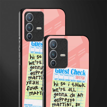 four espresso martinis glass case for vivo v23 pro 5g image-2
