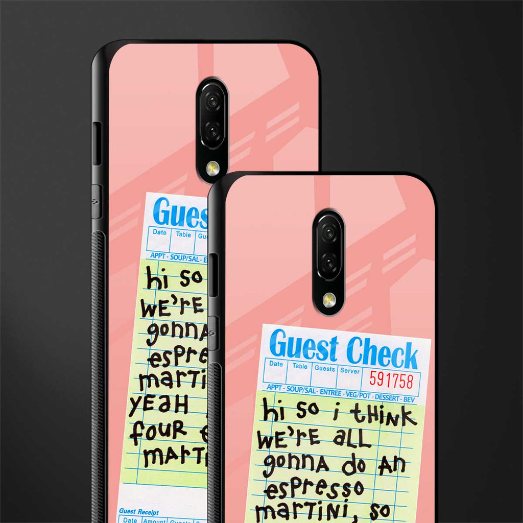 four espresso martinis glass case for oneplus 7 image-2