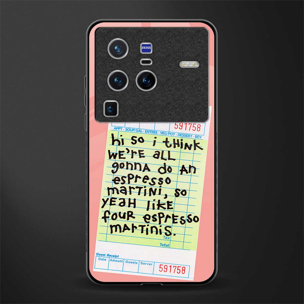 four espresso martinis glass case for vivo x80 pro 5g image