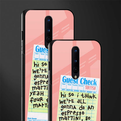 four espresso martinis glass case for oneplus 8 image-2