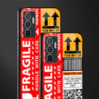 fragile feelings glass case for vivo v23e image-2