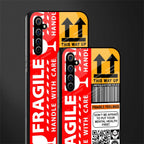 fragile feelings glass case for realme x50 pro image-2