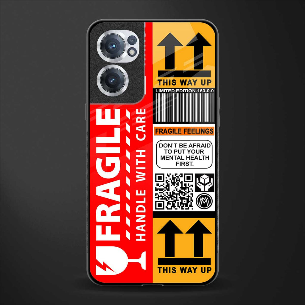 fragile feelings glass case for oneplus nord ce 2 5g image