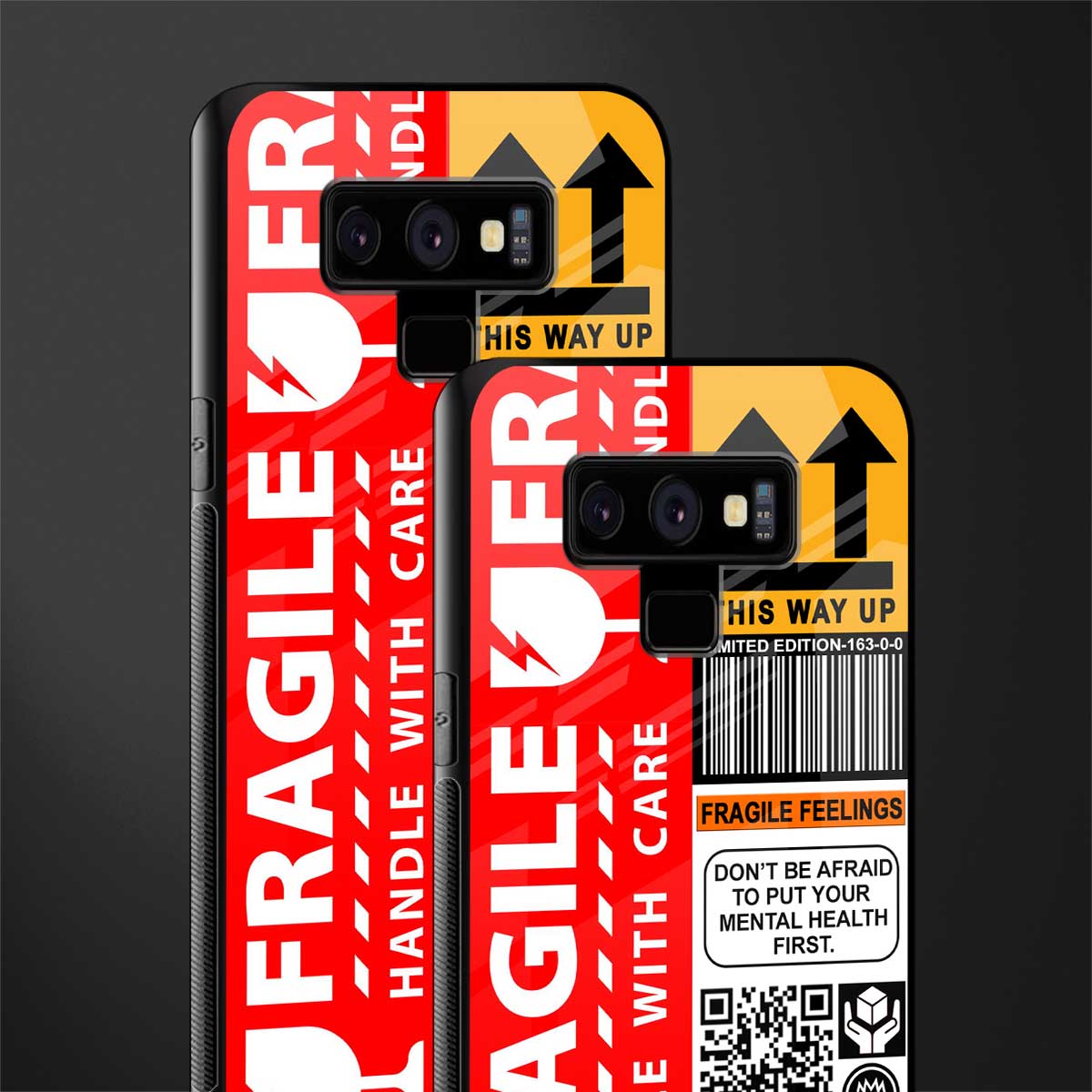 fragile feelings glass case for samsung galaxy note 9 image-2