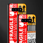 fragile feelings glass case for samsung galaxy s10 plus image-2