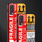 fragile feelings glass case for oneplus nord 2 5g image-2