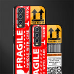 fragile feelings glass case for vivo y20 image-2