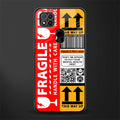 fragile feelings glass case for redmi 9c image