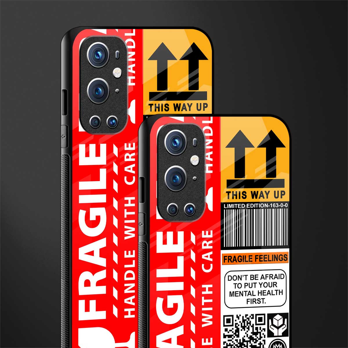 fragile feelings glass case for oneplus 9 pro image-2