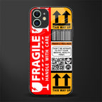 fragile feelings glass case for iphone 12 image