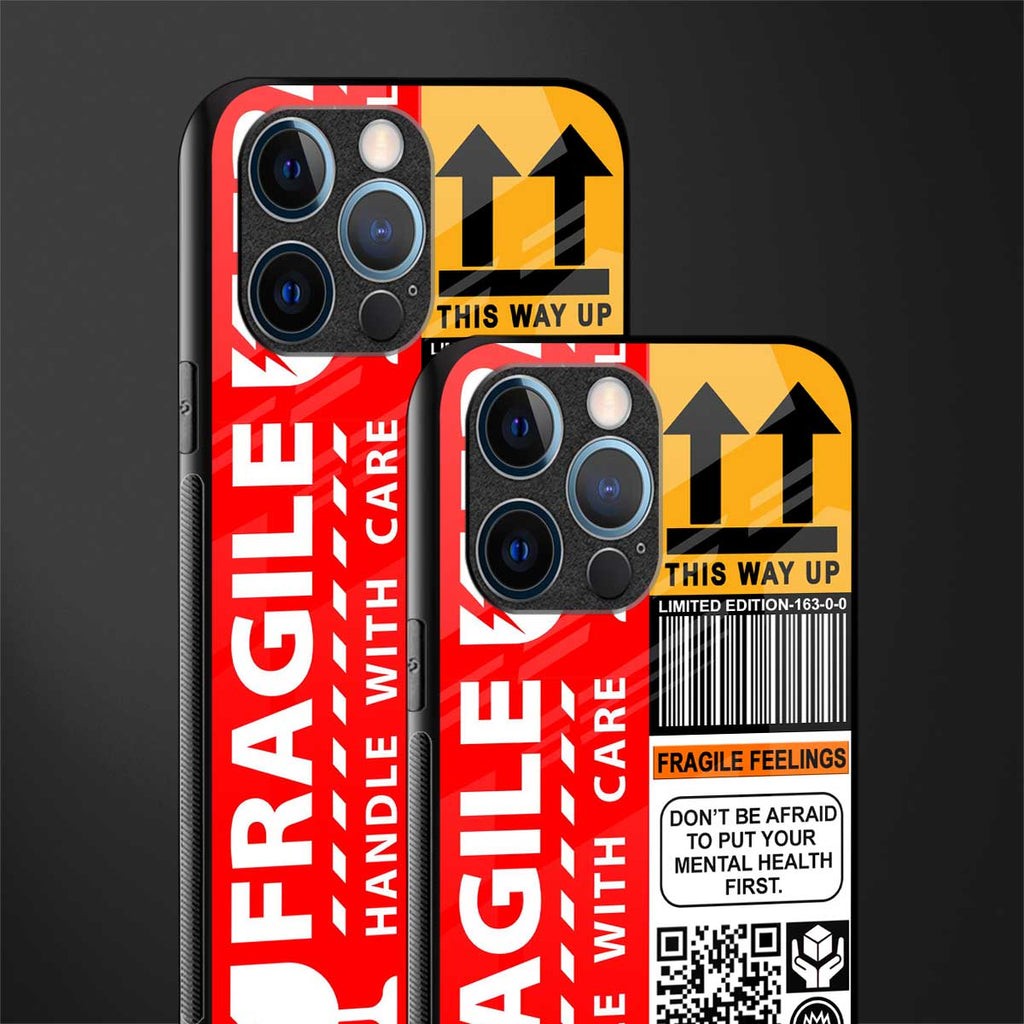 fragile feelings glass case for iphone 12 pro image-2