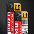 fragile feelings back phone cover | glass case for oneplus 10r 5g