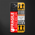 fragile feelings back phone cover | glass case for oneplus 10r 5g