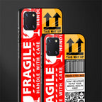 fragile feelings glass case for samsung galaxy note 10 lite image-2