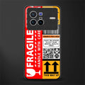 fragile feelings glass case for vivo x80 image