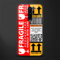 fragile feelings glass case for oneplus 8 image
