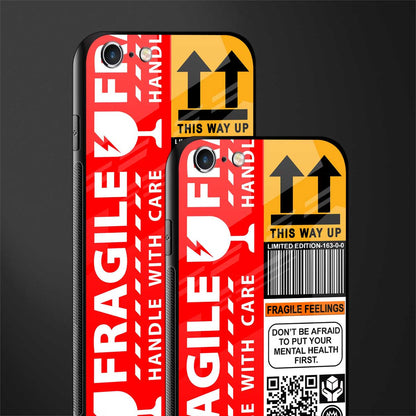 fragile feelings glass case for iphone 6 image-2