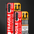 fragile feelings glass case for oneplus nord ac2001 image-2