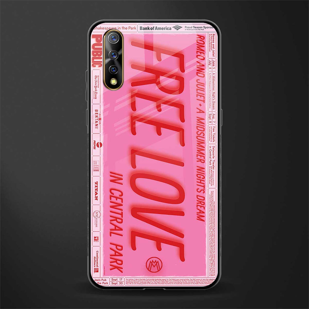 free love glass case for vivo z1x image