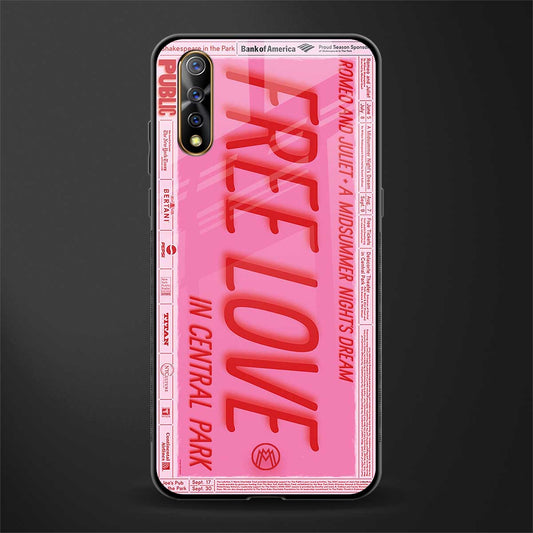 free love glass case for vivo z1x image