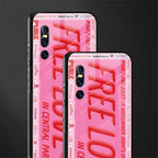 free love glass case for vivo v15 pro image-2