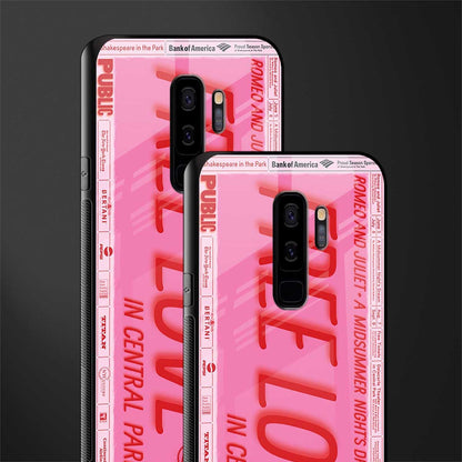 free love glass case for samsung galaxy s9 plus image-2