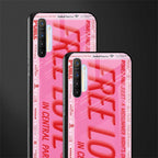 free love glass case for realme x2 image-2