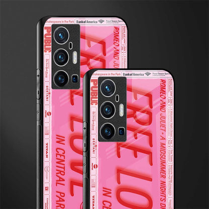 free love glass case for vivo x70 pro plus image-2